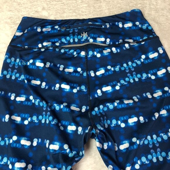 KYODEN Blue Athletic Workout Yoga Leggings Size Small - Picture 3 of 9